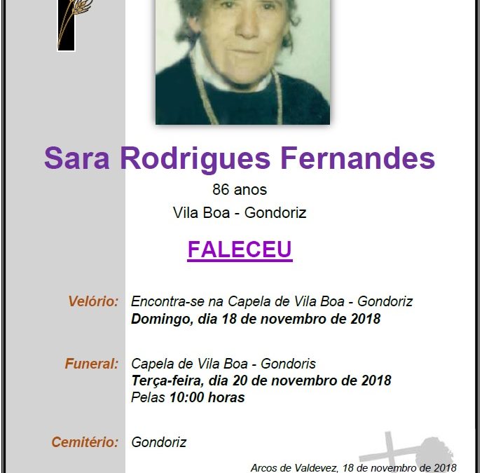 Sara Rodrigues Fernandes
